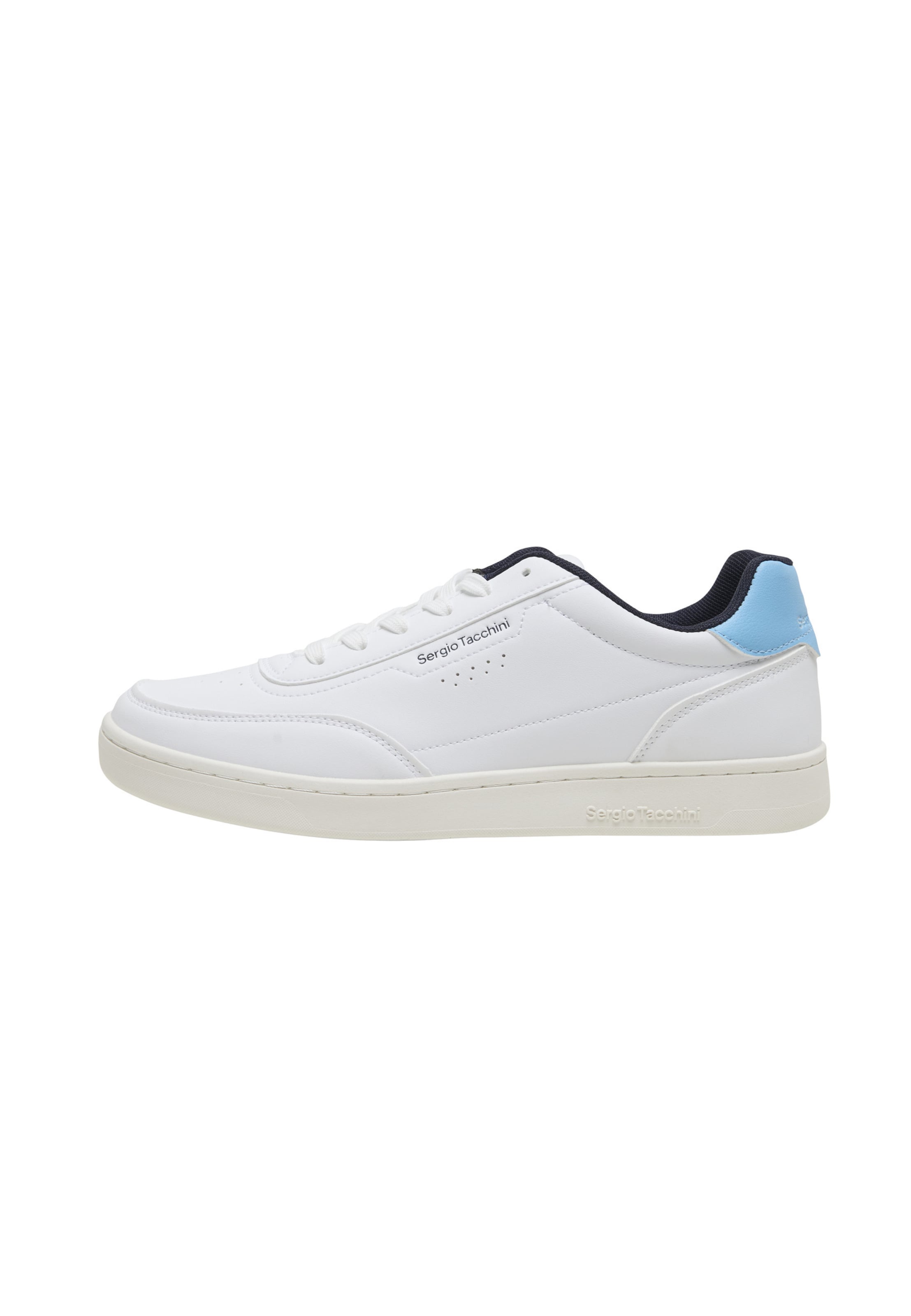 Sneaker bassa 'New Action' di Sergio Tacchini in bianco: frontale