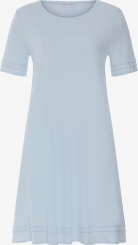 Hanro Nachthemd 'Pilar' in Blauw: voorkant