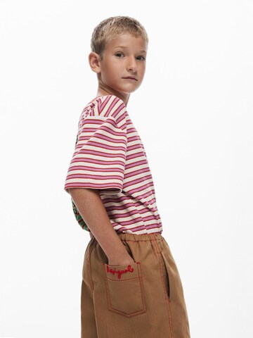 Desigual Loose fit Trousers in Brown