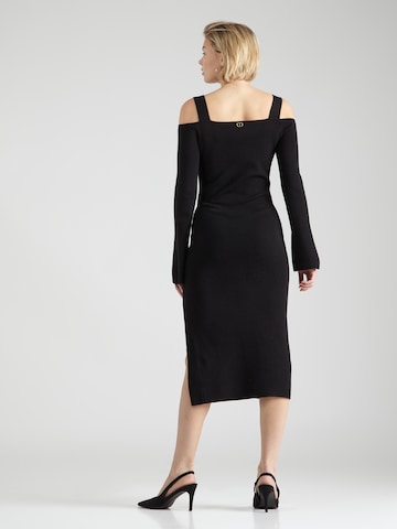 Twinset Kleid in Schwarz