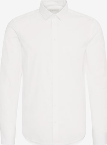 Chemise business ' CFPalle ' Casual Friday en blanc : devant