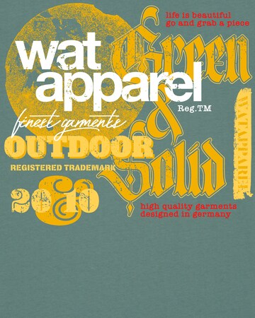 T-Shirt Watapparel en vert