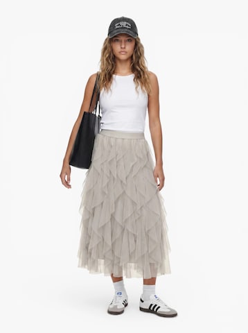 ONLY - Falda 'ONLSKY' en beige
