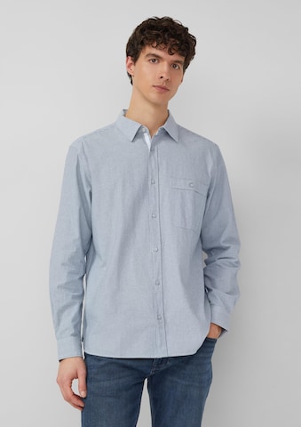 s.Oliver Regular fit Overhemd in Blauw: voorkant