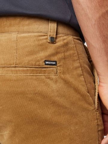 Brixton Regular Chino Pants 'CHOICE' in Yellow