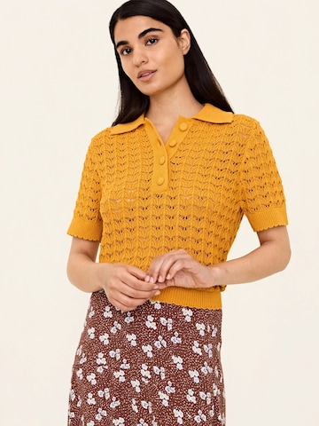 Pullover ' Sunny ' di Odd Molly in oro: frontale