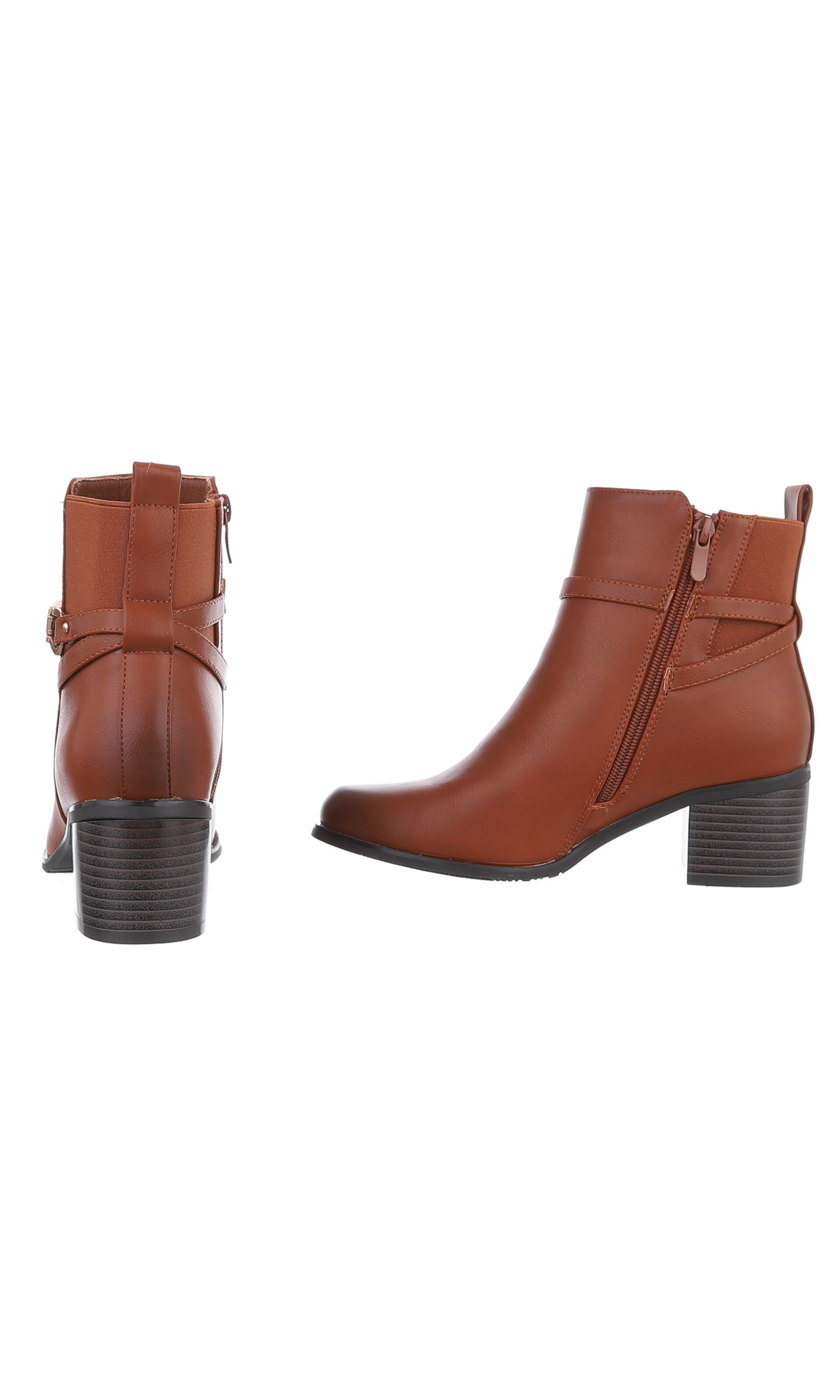 Ital-Design Ankle Boots in Brown