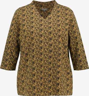 Ulla Popken Shirt in Bruin: voorkant