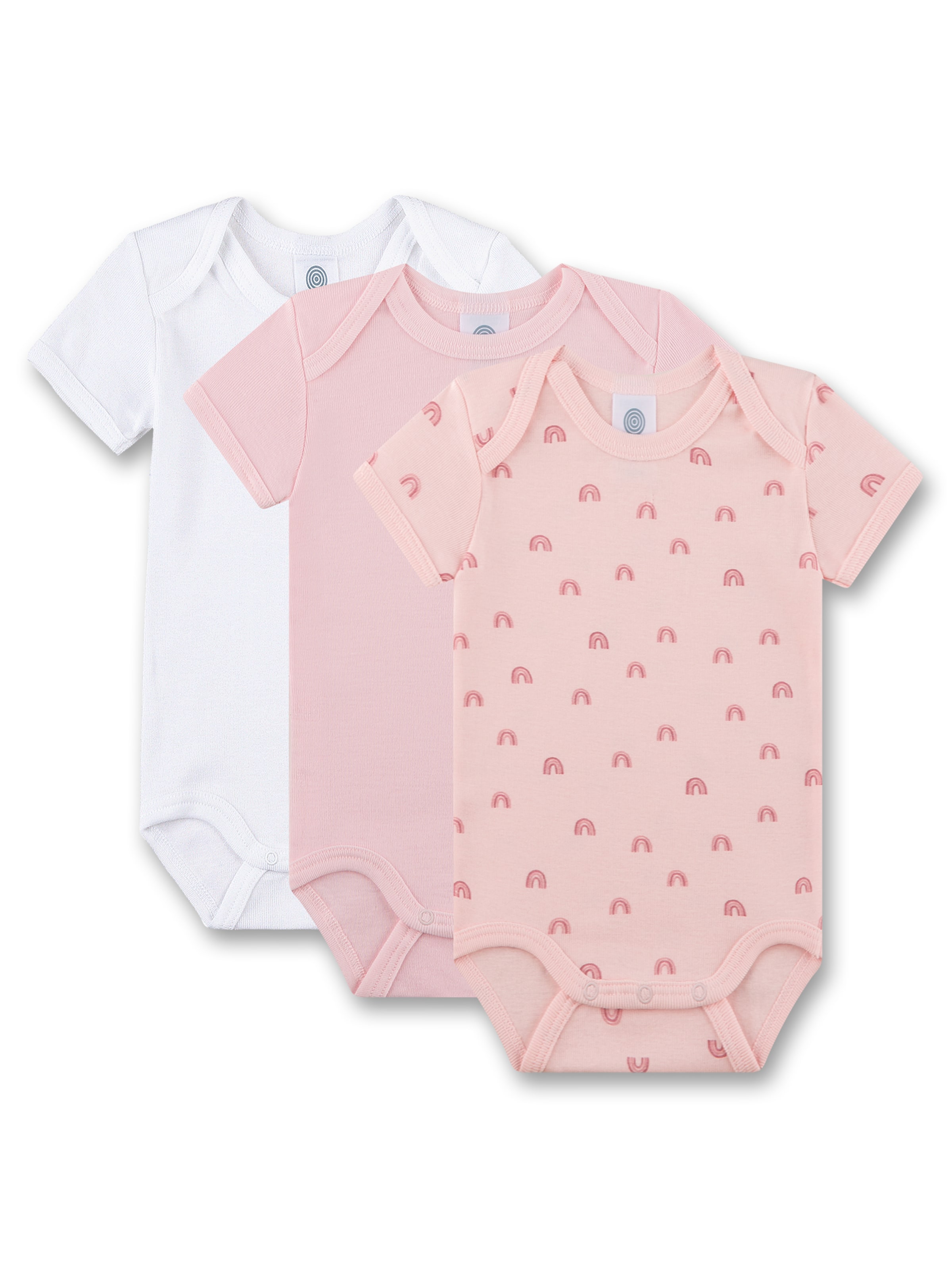 Sanetta Strampler/Body in Pink: Vorderseite