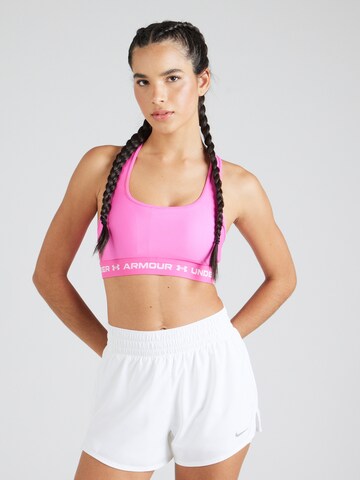 UNDER ARMOUR Bustier Sport-BH in Pink