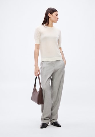 BOSS Sweater 'Farbella' in White