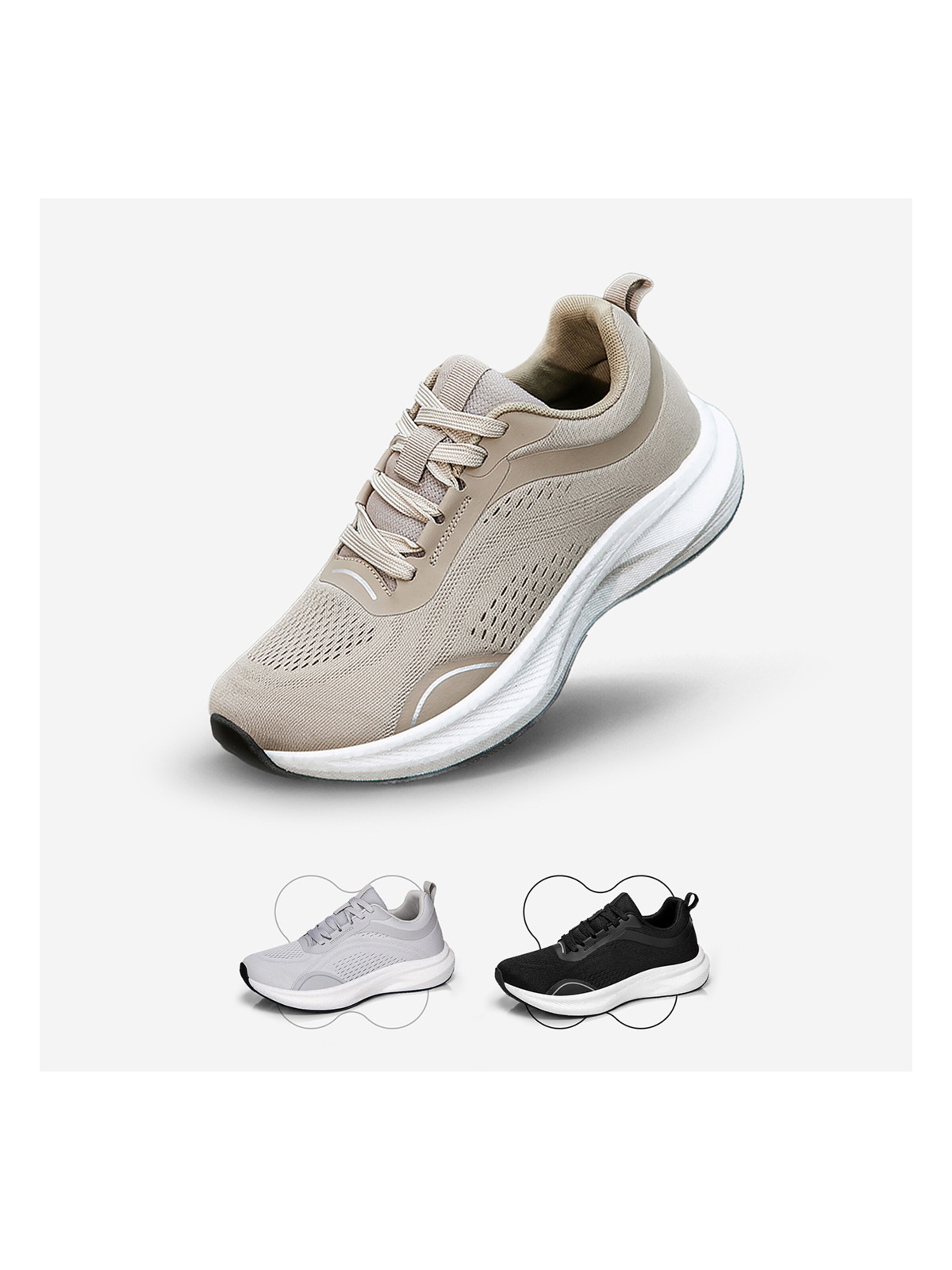 DOTALES Sneaker low 'DOTALES - EverStep'‌‌‌‌‌‌ in Beige: Vorderseite