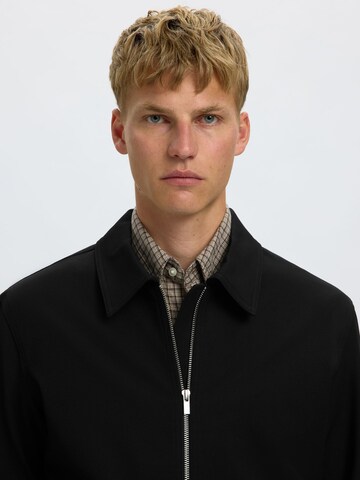 SELECTED Between-season jacket in Black