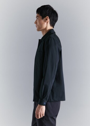 MANGO MAN Between-Season Jacket 'Stefan' in Blue