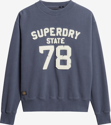 Felpa di Superdry in blu: frontale