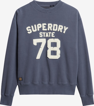 Superdry Sweatshirt i ecru / marinblå, Produktvy