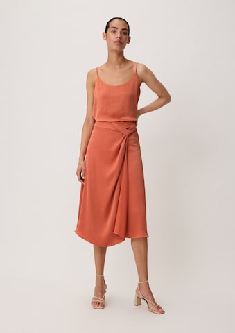 COMMA Skirt in Orange
