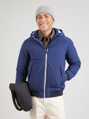 SCOTCH & SODA Prehodna jakna | modra barva: sprednja stran