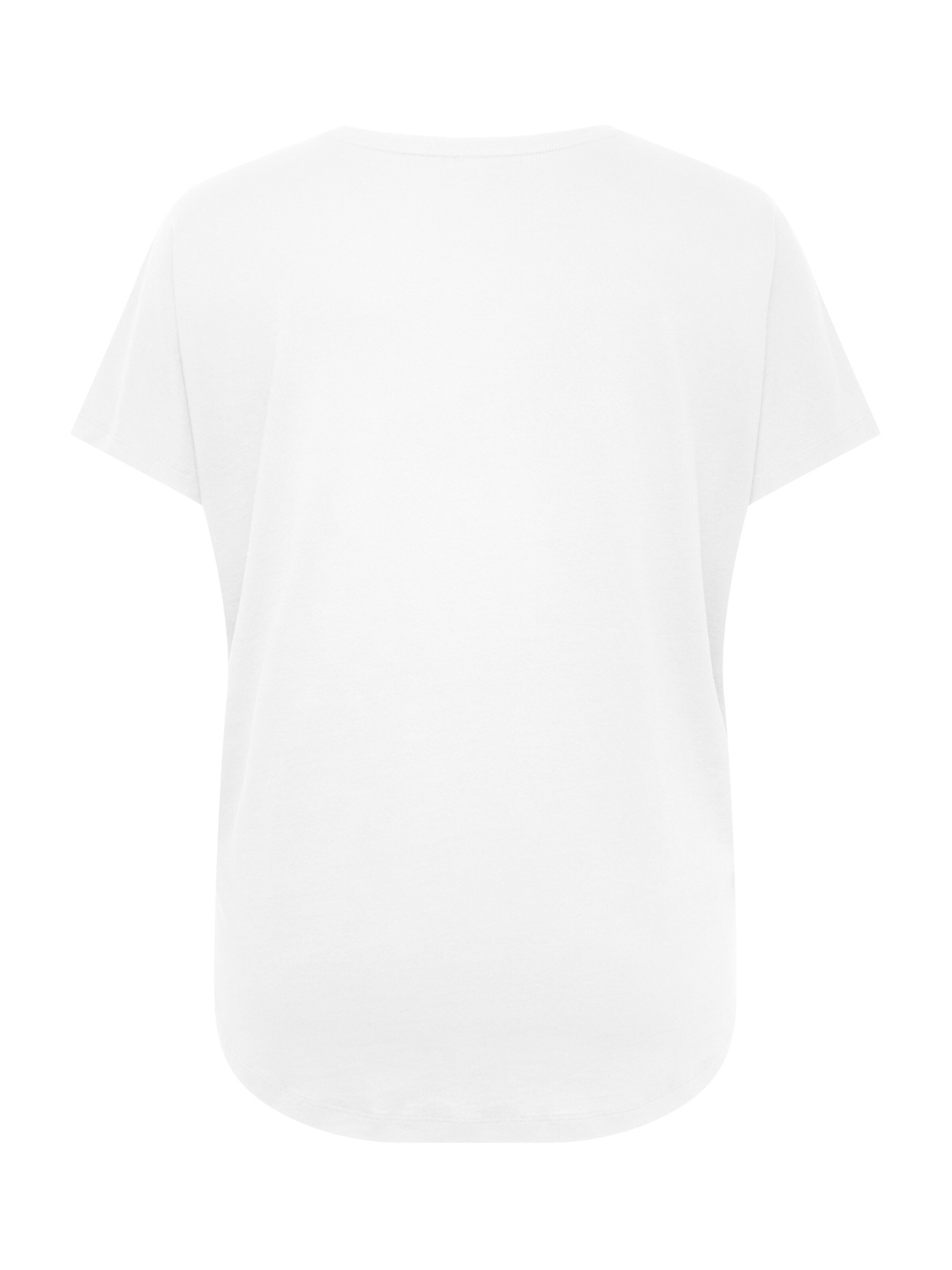 T-shirt fonctionnel 'ONPAUB-RIE ON' Only Play Curvy en blanc