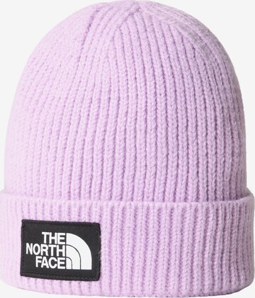 Berretto di THE NORTH FACE in lilla: frontale