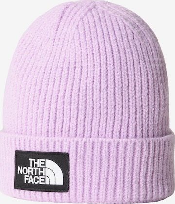 THE NORTH FACE Czapka w kolorze fioletowy: przód