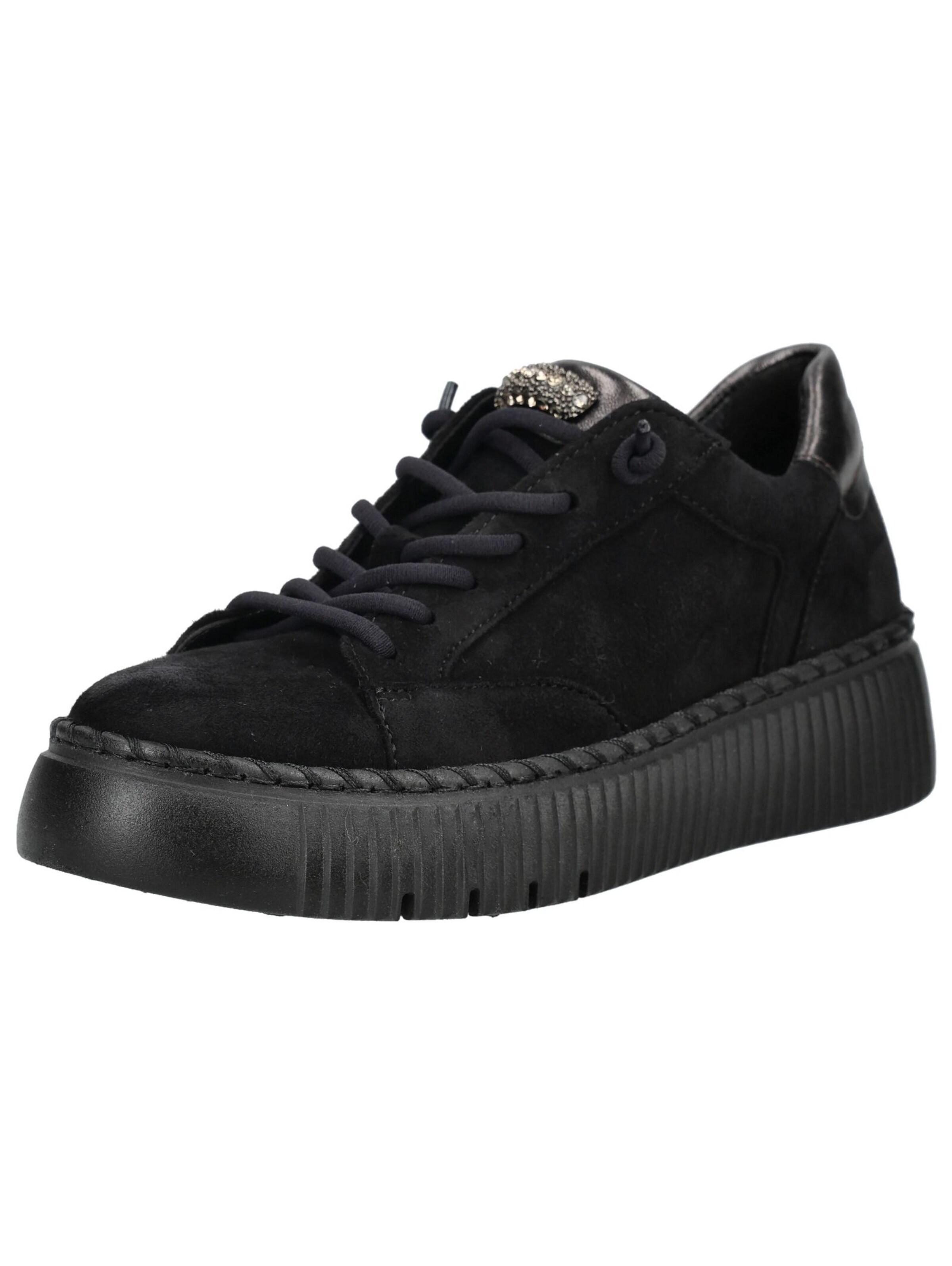 Baskets basses GABOR en noir : devant