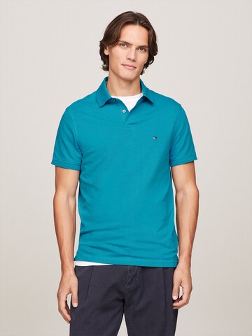 TOMMY HILFIGER Shirt 'Core 1985' in Blue: front