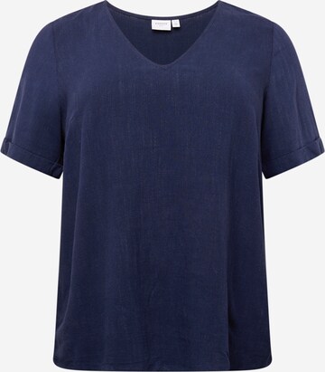 EVOKED Shirt 'FILIA' in Blue: front