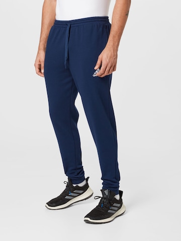 ADIDAS SPORTSWEARTapered Sportske hlače 'Entrada 22' - plava boja: prednji dio