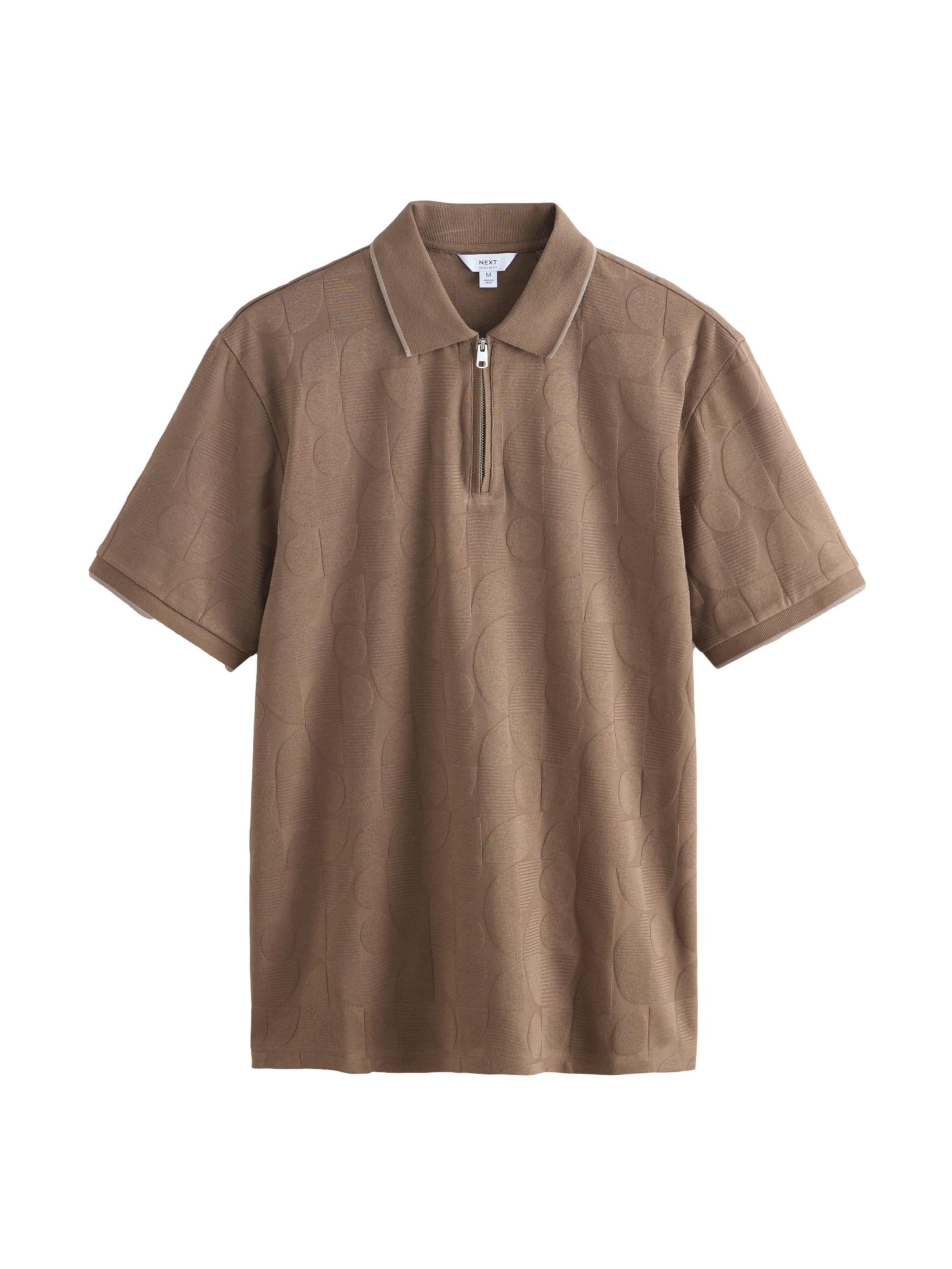 Next Shirt in Brown: front
