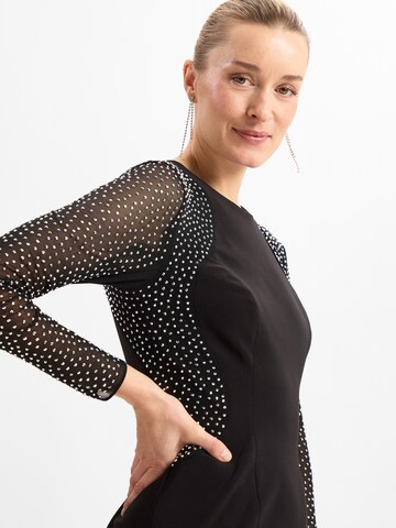 Robe de cocktail Ambiance en noir