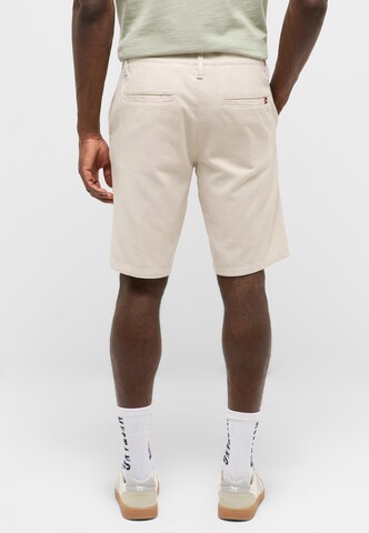MUSTANG Regular Chino trousers ' Style Brad ' in Beige