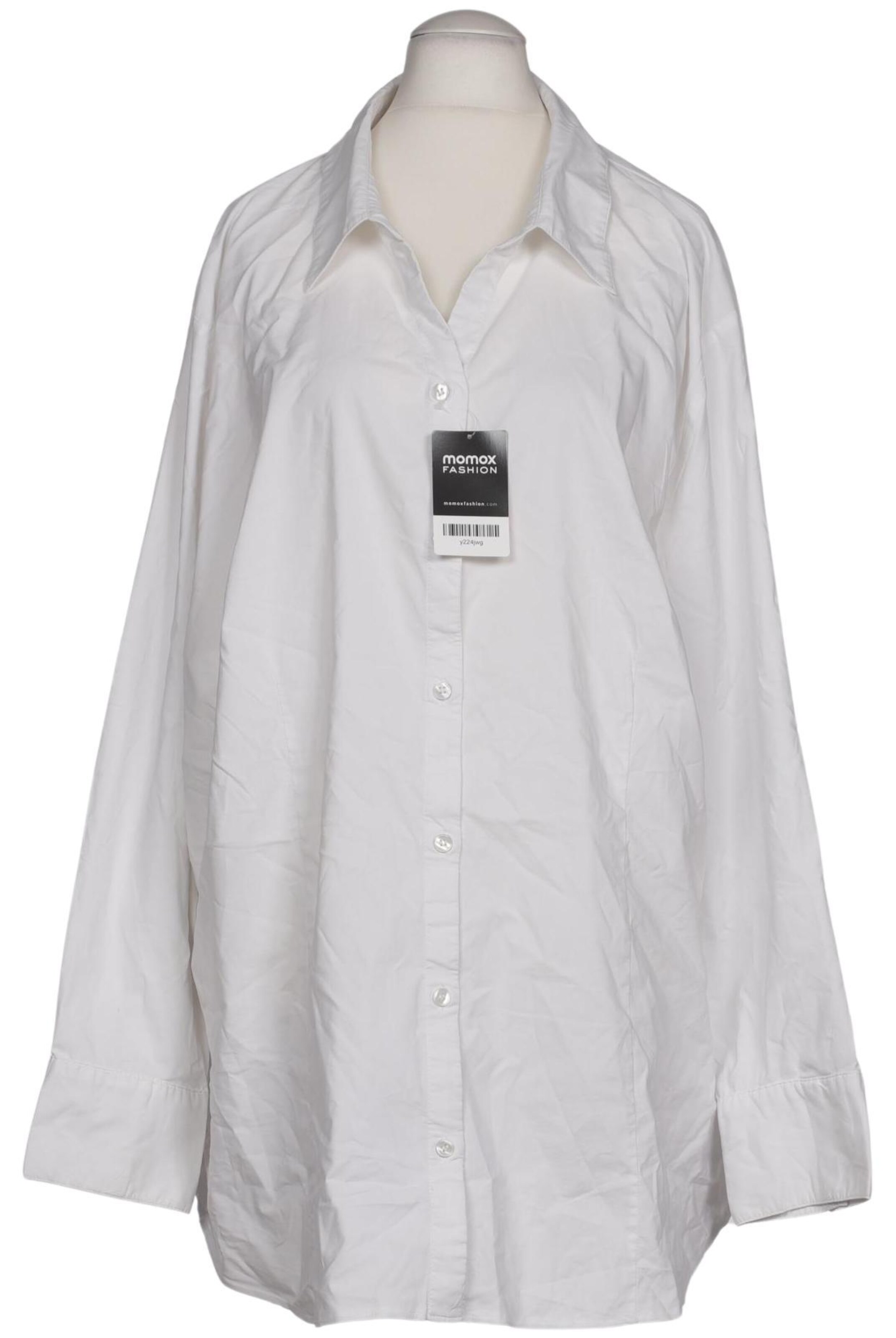 Ulla Popken Bluse 9XL in Weiß: Vorderseite