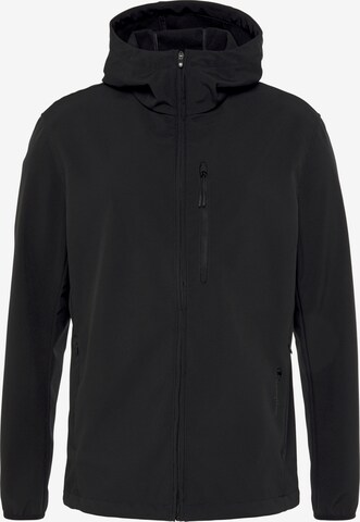 Champion Authentic Athletic Apparel Outdoor jacket in Black: front