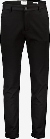 Lindbergh Slimfit Broek in Zwart: voorkant