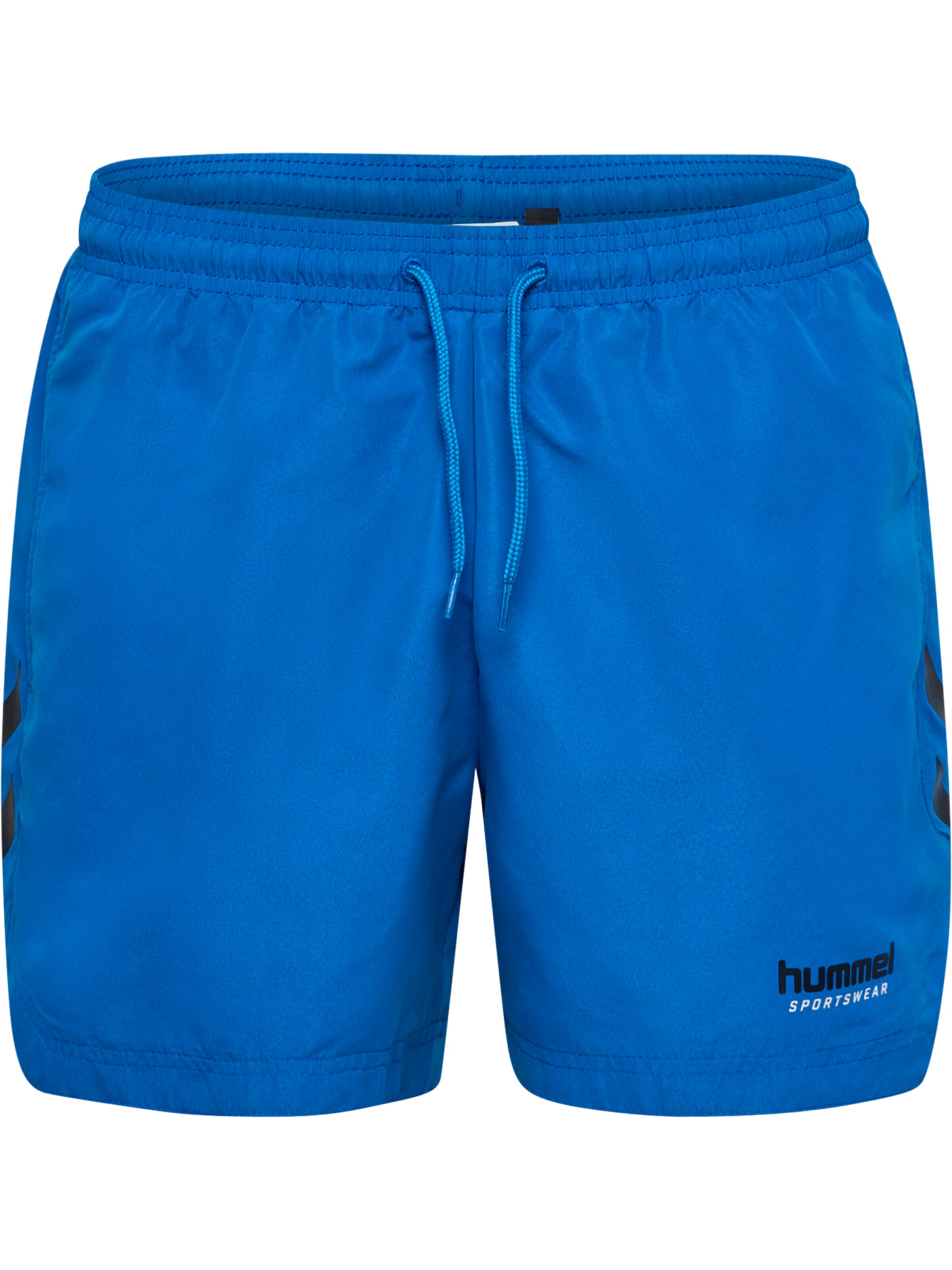 Hummel Boardshorts 'Ned' i koboltblåt / sort / hvid, Produktvisning