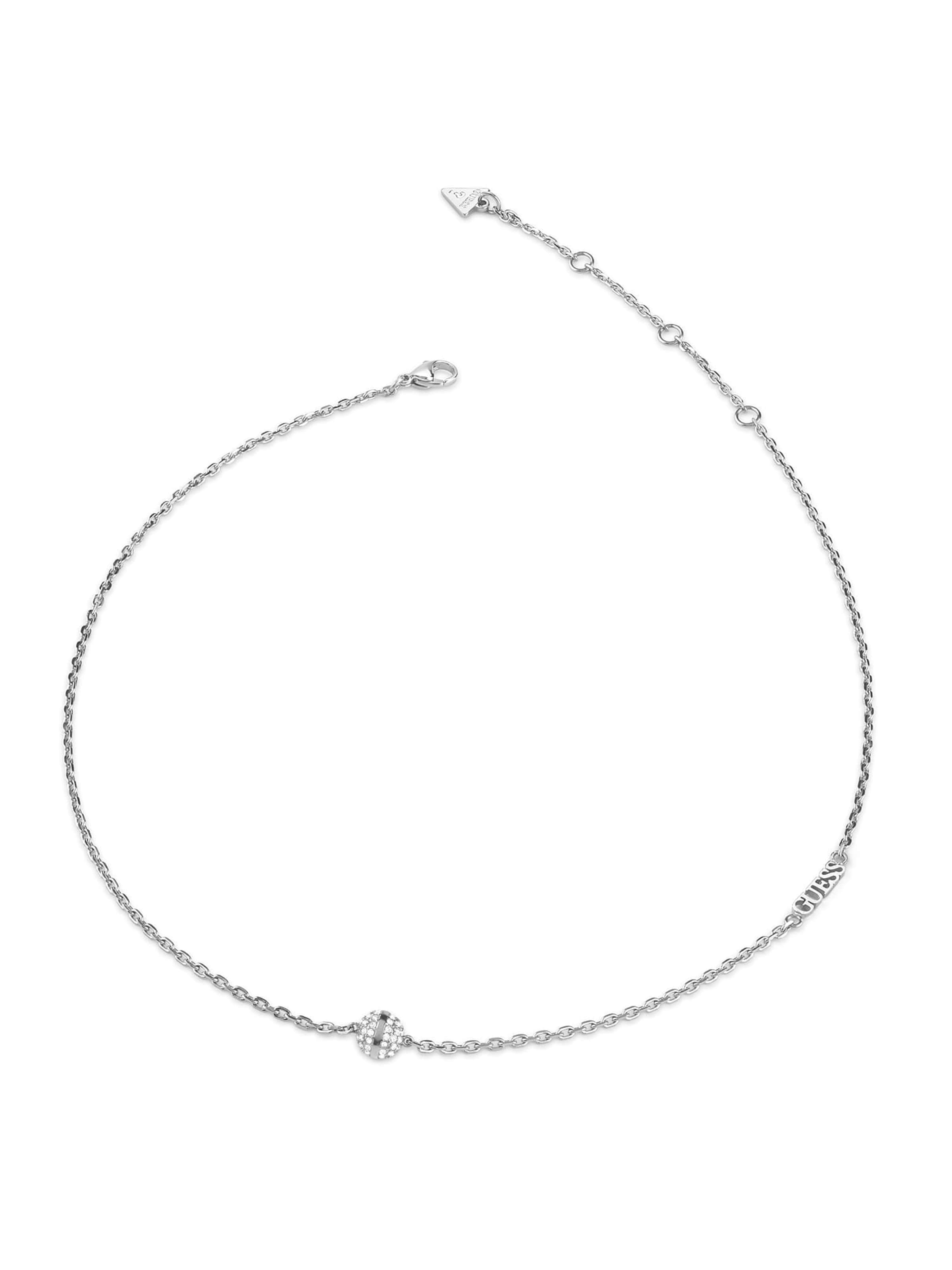 GUESS Kette 'Calypso' in Silber: Vorderseite