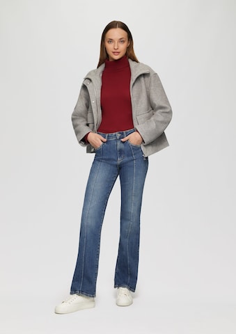 Flared Jeans con pieghe di s.Oliver in blu