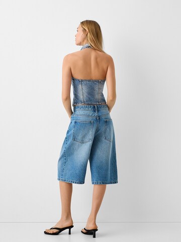 Haut Bershka en bleu