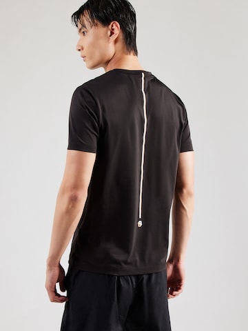 BOSS - Camisa funcionais 'TOC' em preto: frente