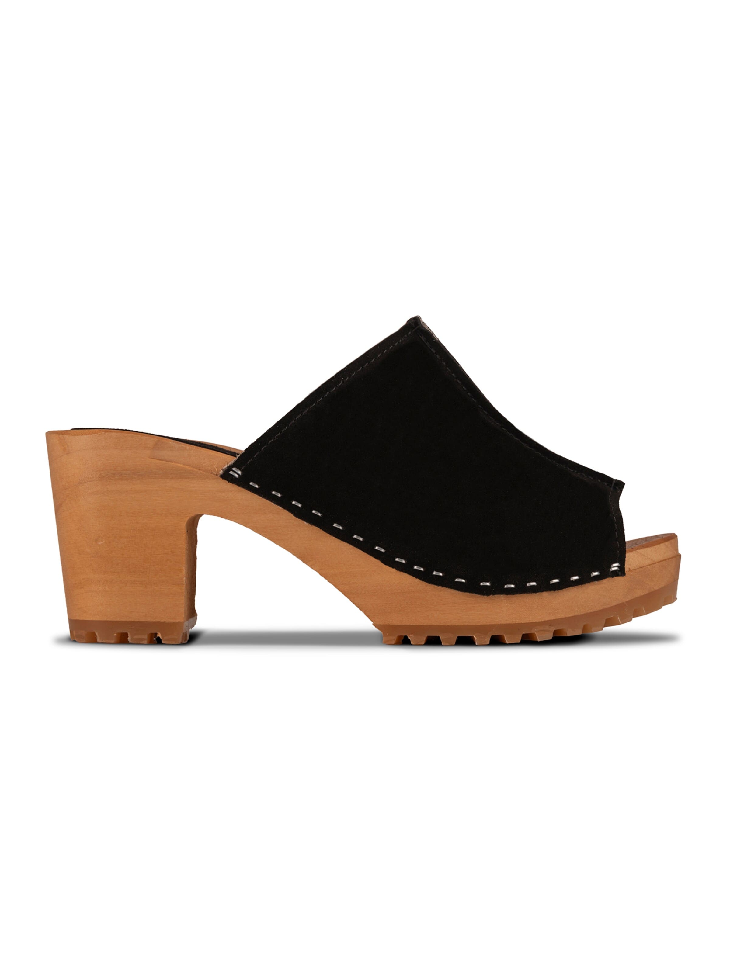 Vivisence Clogs 'B0001' in Black: front