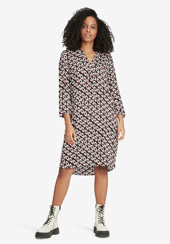 Cartoon Shirt Dress in Black