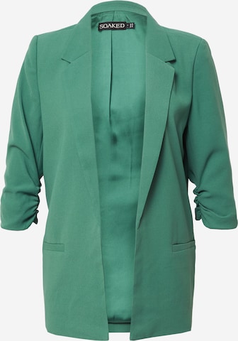 SOAKED IN LUXURY - Blazer 'Shirley' em verde: frente