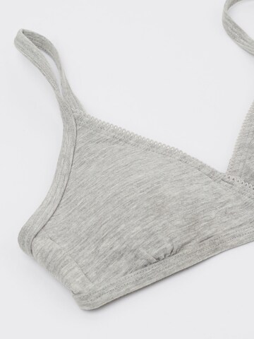 Tezenis Triangle Bra in Grey