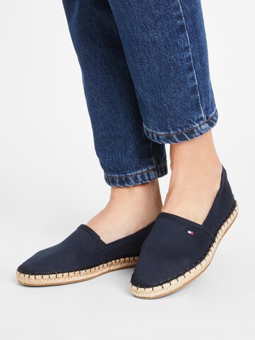 TOMMY HILFIGER Espadrilky – modrá: přední strana