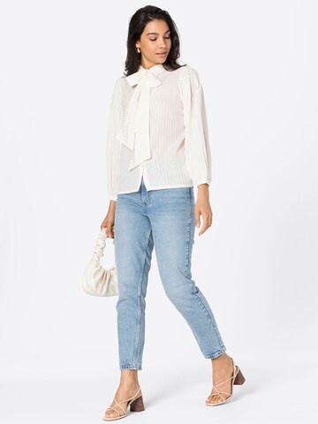 Lollys Laundry - Blusa 'Ellie' en beige