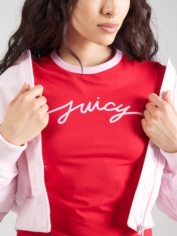 Juicy Couture Футболка 'Ringer' в Красный