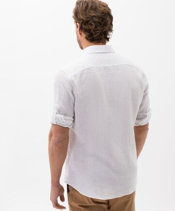 BRAX Regular fit Button Up Shirt 'DIRK' in White: back