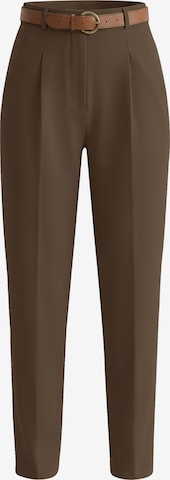 Imily Bela - Pantalón plisado en marrón: frente