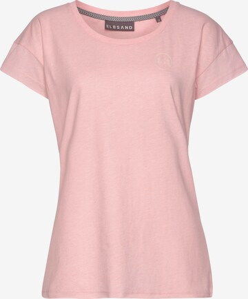 Elbsand T-Shirt in Pink: predná strana